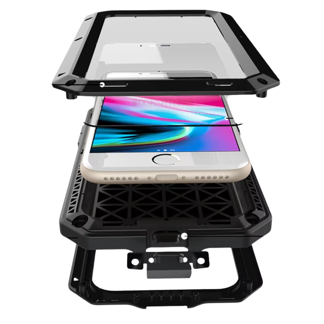 Carcasa de aluminio a prueba de golpes para iPhone 16