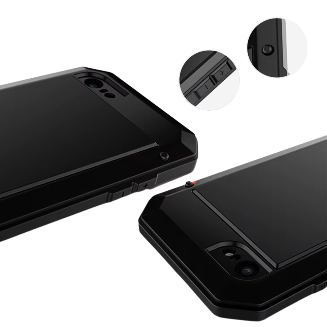 Carcasa de aluminio a prueba de golpes para iPhone 16